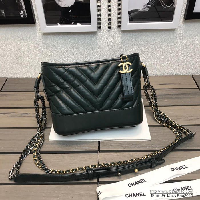 CHANEL香奈兒 独家背景实拍 Gabrielle 流浪包 三行纹 定制原厂皮 纯铜五金 版型与正品一致 随意百搭  Cco1158